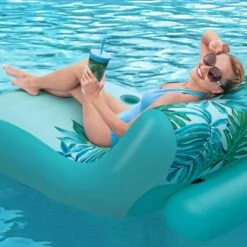 BWT H20GO! Luxury Fabric Inflatable Pool Lounge By Bestway 16 BWT H20GO! Luxury Fabric Inflatable Pool Lounge By Bestway -Courtyard Home Furnishings Store 998818 4