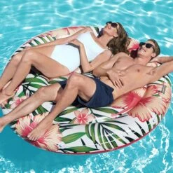 BWT Bestway's Peaceful Palms Island Pool Float