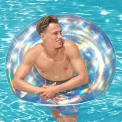 BWT Bestway's Iridescent Inflatable Swim Ring -Courtyard Home Furnishings Store 998821 3