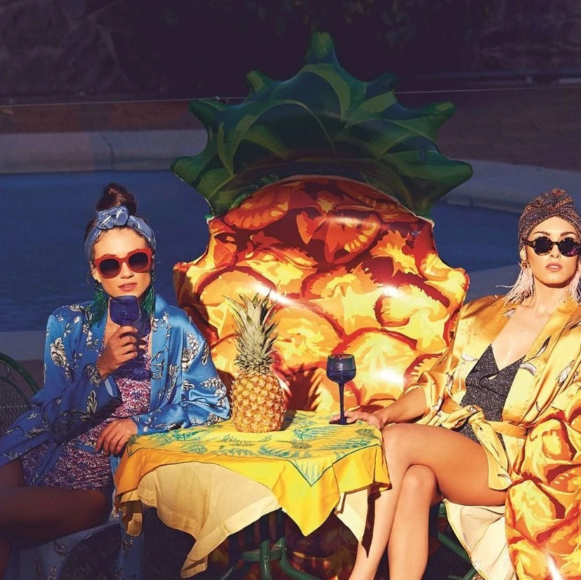 BWT H20GO! Pineapple Fruit Floating Pool Mattress By Bestway 3 BWT H20GO! Pineapple Fruit Floating Pool Mattress By Bestway - Image 3