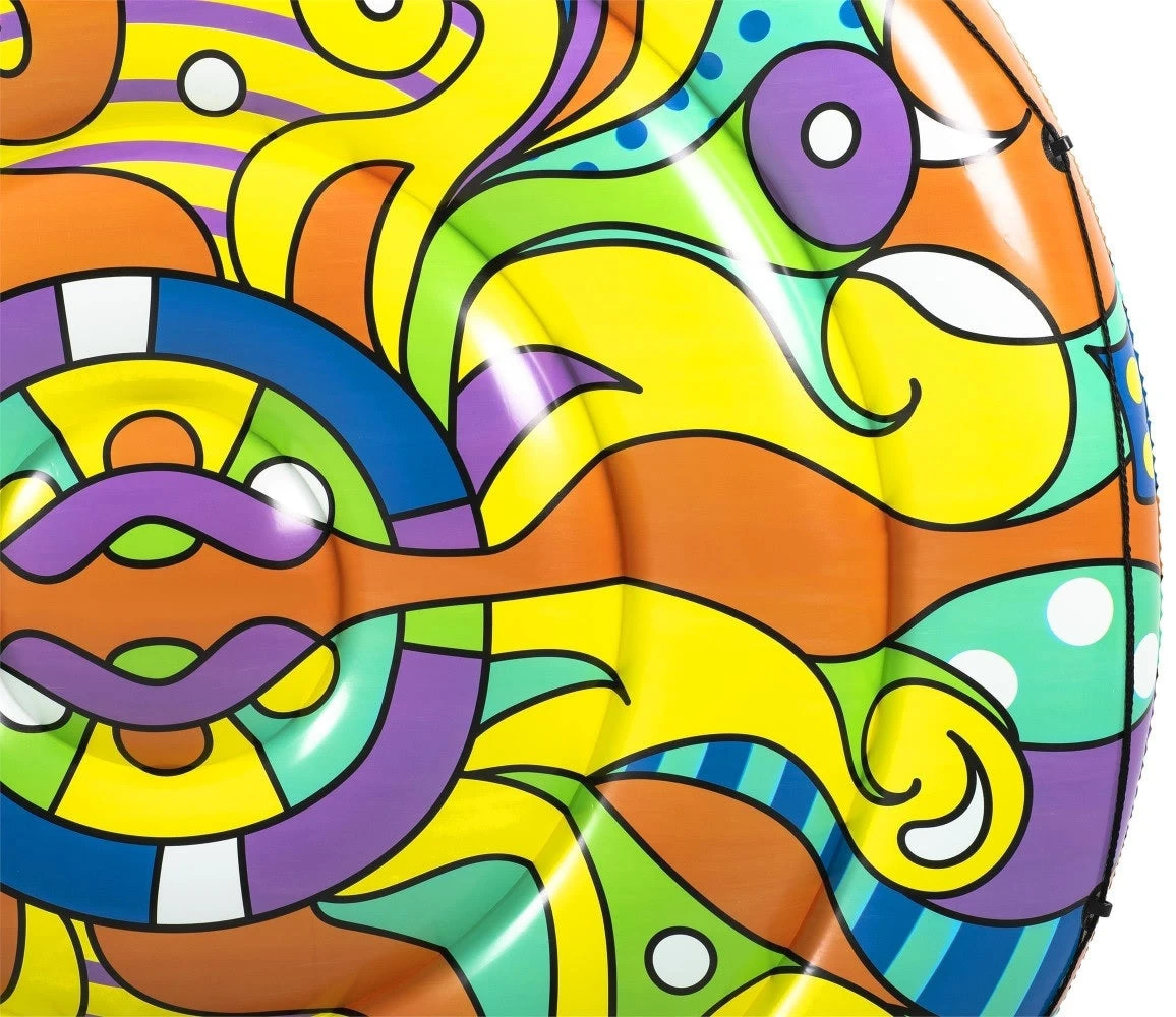 BWT H20GO! 6' POP Island Inflatable Pool Float By Bestway 4 BWT H20GO! 6' POP Island Inflatable Pool Float By Bestway - Image 4