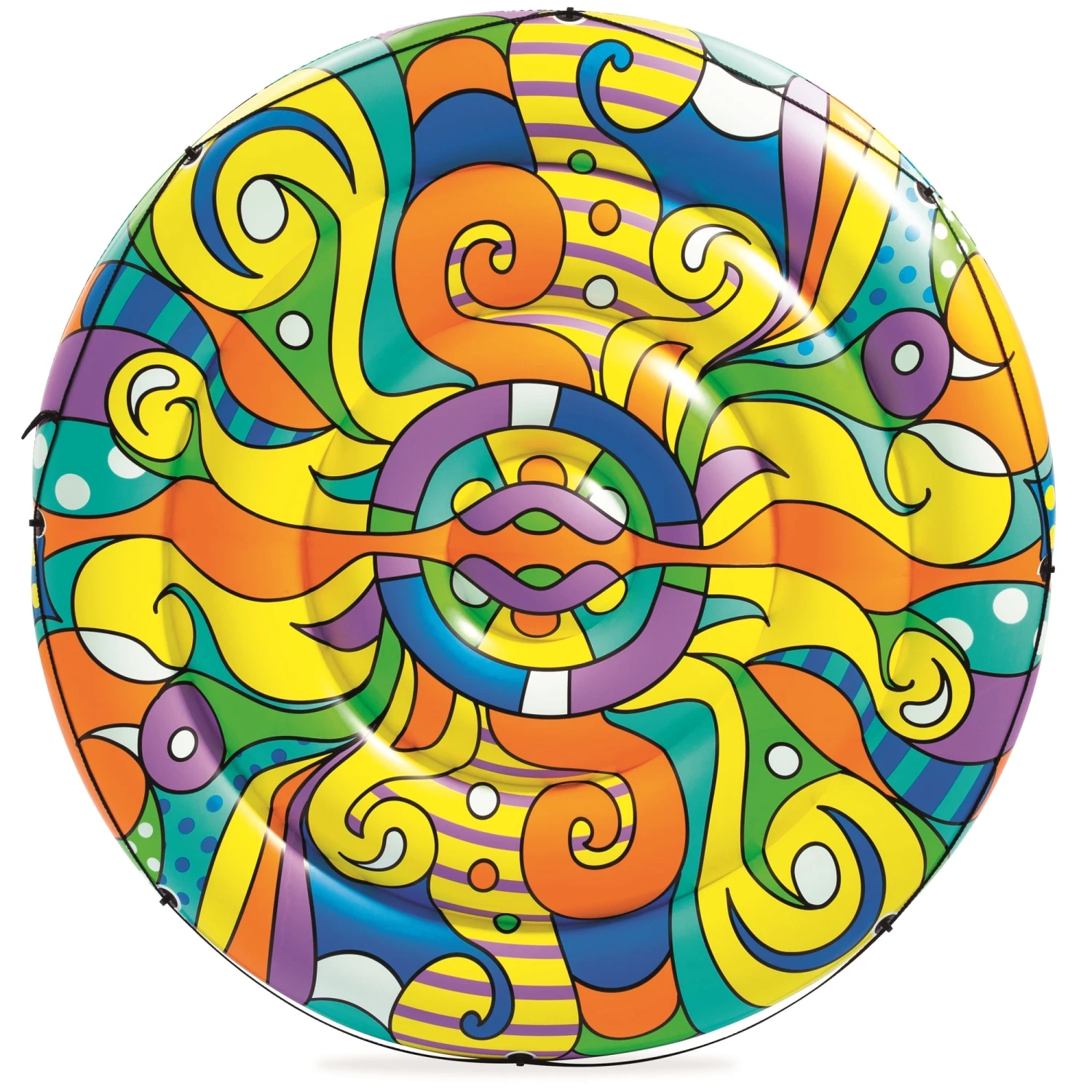 BWT H20GO! 6' POP Island Inflatable Pool Float By Bestway 2 BWT H20GO! 6' POP Island Inflatable Pool Float By Bestway - Image 2