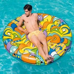 BWT H20GO! 6' POP Island Inflatable Pool Float By Bestway 13 BWT H20GO! 6' POP Island Inflatable Pool Float By Bestway -Courtyard Home Furnishings Store 998828 6