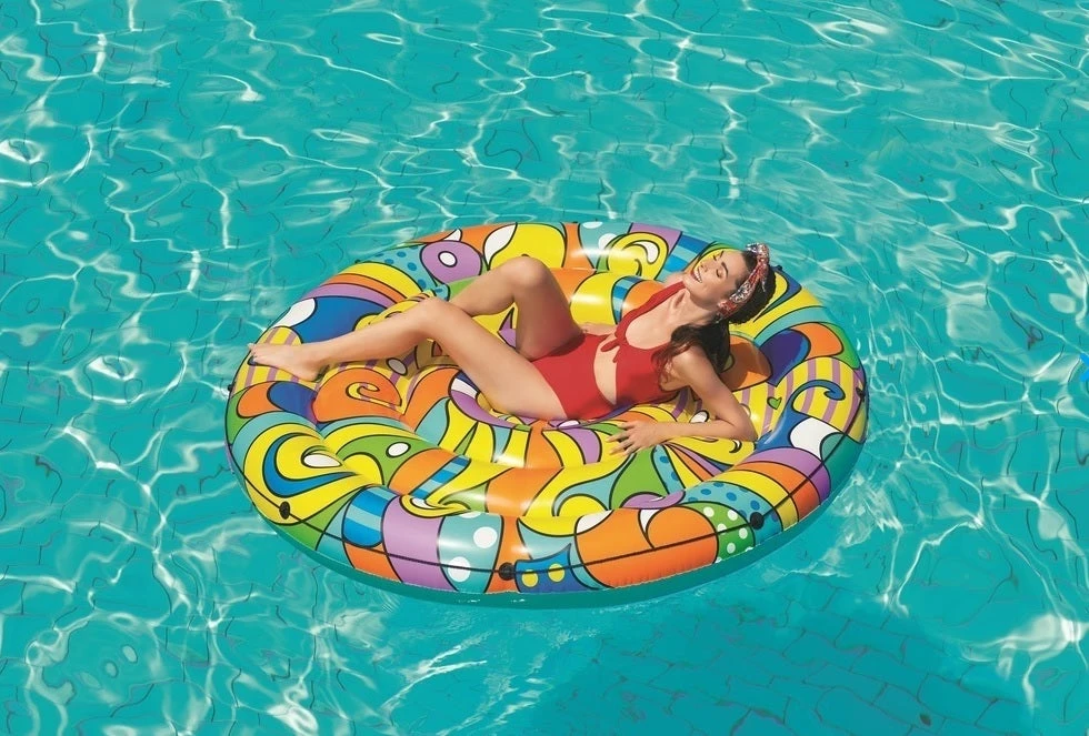 BWT H20GO! 6' POP Island Inflatable Pool Float By Bestway 6 BWT H20GO! 6' POP Island Inflatable Pool Float By Bestway - Image 6