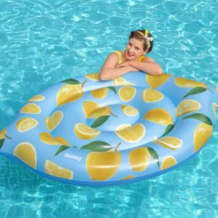 BWT Bestway's Scentsational™ Lemon Inflatable Pool Float -Courtyard Home Furnishings Store 998830 5