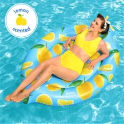 BWT Bestway's Scentsational™ Lemon Inflatable Pool Float