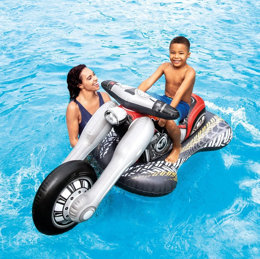 Intex Inflatable Cruiser Motorbike Ride-On Pool Float 3 Intex Inflatable Cruiser Motorbike Ride-On Pool Float - Image 3