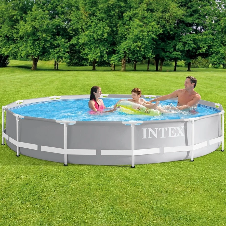 Intex 12' X 30" Prism Frame™ Swimming Pool With Filter