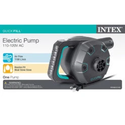 Intex Quick-Fill™ AC Electric Air Pump, 38.9CFM -Courtyard Home Furnishings Store 998875 6