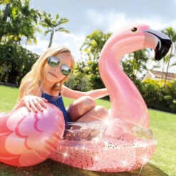 Intex Glitter Flamingo Tube