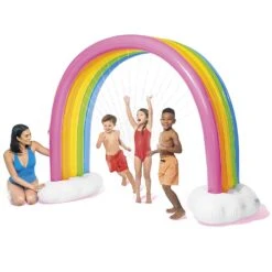 Intex Inflatable Rainbow Cloud Sprinkler -Courtyard Home Furnishings Store 998880