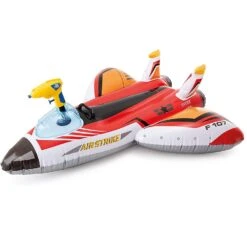 Intex Water Gun Fighter Jet Plane Ride-On Pool Float -Courtyard Home Furnishings Store 998883 4
