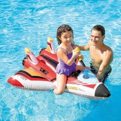 Intex Water Gun Fighter Jet Plane Ride-On Pool Float
