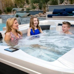 *art Artesian Spas Quail Ridge Artesian Elite Hot Tub -Courtyard Home Furnishings Store ARTQUAIL19 4