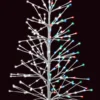 4' Color-Changing LED White-Wrapped Birch Tree (Warm White To Multi)