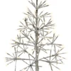 Shimmering Tree LED Silver/Warm White Twinkle