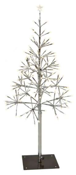 Shimmering Tree LED Silver/Warm White Twinkle -Courtyard Home Furnishings Store LBTR35SWWTW scaled