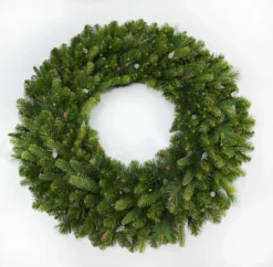 36" Winchester Pine Wreath Pre-Lit With C6 Designer Steady Lights -Courtyard Home Furnishings Store LEA423W36 360 1 scaled