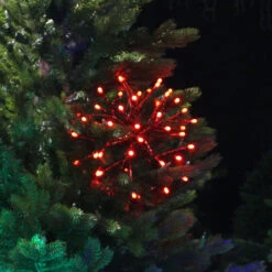 12" Shimmering LED Sphere Decorations -Courtyard Home Furnishings Store LED 12SHS RRDTW lifestyle