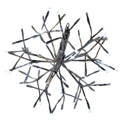 12" LED Twinkle 3D Sphere Decoration 6 12" LED Twinkle 3D Sphere Decoration -Courtyard Home Furnishings Store LED 12SHS SPWTW