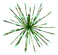 16" LED Radiant Blast 3D Cluster Wire Decor -Courtyard Home Furnishings Store LED 3D 16STTW GGR