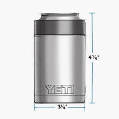 YETI Rambler® 12 Oz. Colster Can Insulator -Courtyard Home Furnishings Store L DimSpec Prod Front Outside Rambler Colster