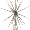 16" Silver Starburst Foldable Tree Topper