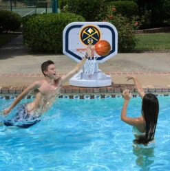 NBA Denver Nuggets USA Competition Style Poolside Basketball Game From Poolmaster -Courtyard Home Furnishings Store PMST72907 3