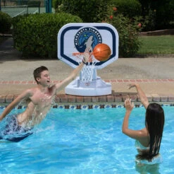 NBA Minnesota Timberwolves USA Competition Style Poolside Basketball Game From Poolmaster -Courtyard Home Furnishings Store PMST72917 3