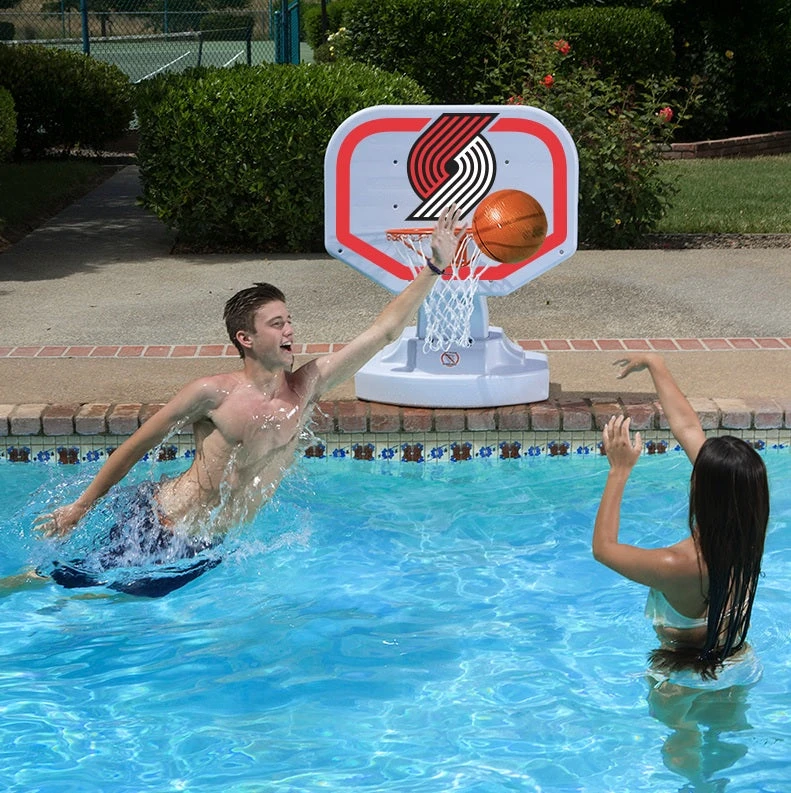 NBA Portland Trail Blazers USA Competition Style Poolside Basketball Game From Poolmaster 4 NBA Portland Trail Blazers USA Competition Style Poolside Basketball Game From Poolmaster - Image 4