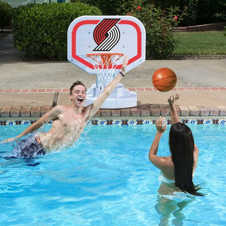 NBA Portland Trail Blazers USA Competition Style Poolside Basketball Game From Poolmaster 1 NBA Portland Trail Blazers USA Competition Style Poolside Basketball Game From Poolmaster