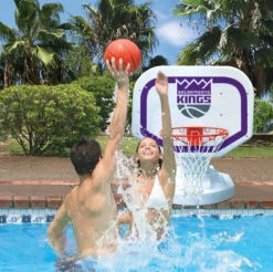 NBA Sacramento Kings USA Competition Style Poolside Basketball Game From Poolmaster