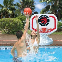 NBA Toronto Raptors USA Competition Style Poolside Basketball Game From Poolmaster -Courtyard Home Furnishings Store PMST72928 2