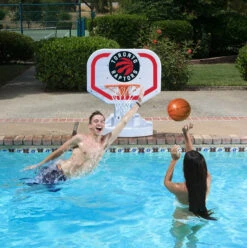 NBA Toronto Raptors USA Competition Style Poolside Basketball Game From Poolmaster
