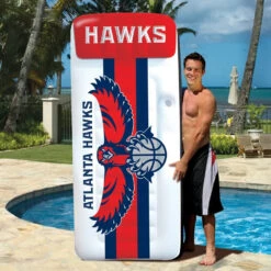 NBA Atlanta Hawks Giant Pool Mattress From Poolmaster 7 NBA Atlanta Hawks Giant Pool Mattress From Poolmaster -Courtyard Home Furnishings Store PMST88600 2