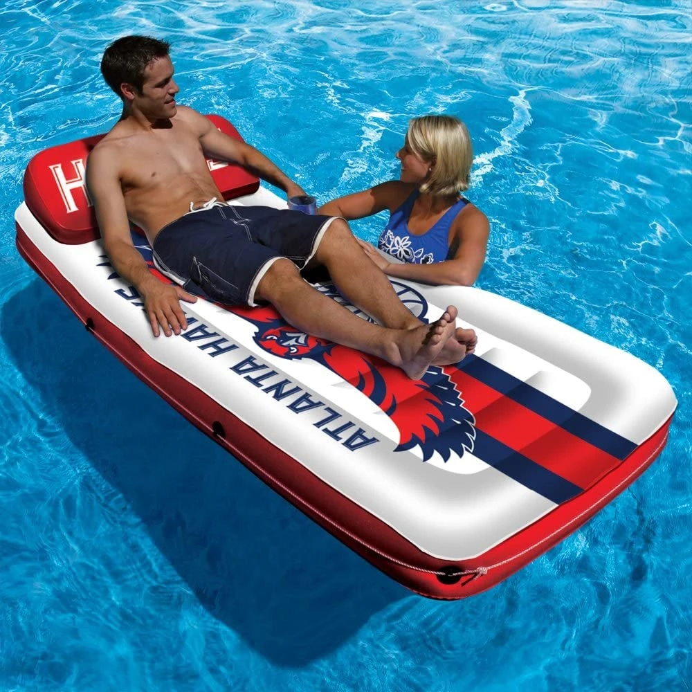 NBA Atlanta Hawks Giant Pool Mattress From Poolmaster 2 NBA Atlanta Hawks Giant Pool Mattress From Poolmaster - Image 2