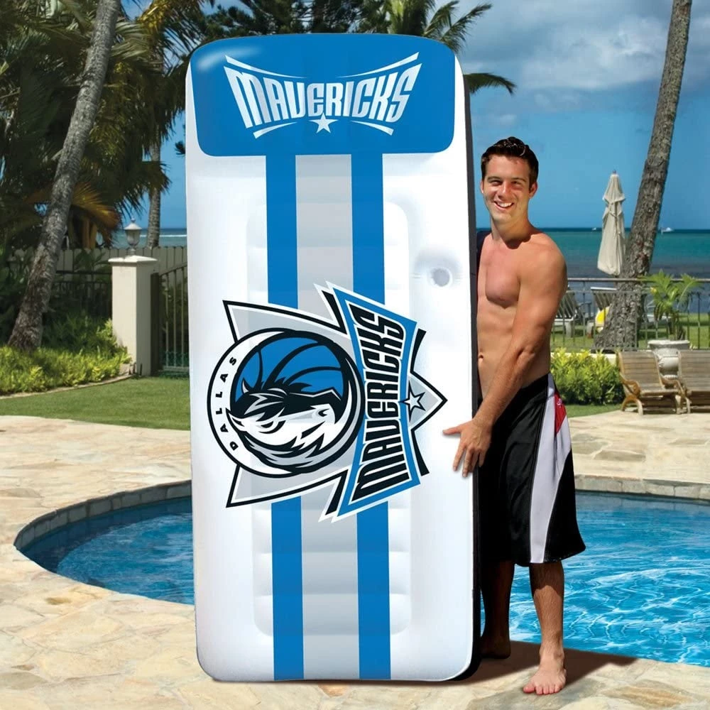 NBA Dallas Mavericks Giant Pool Mattress From Poolmaster 4 NBA Dallas Mavericks Giant Pool Mattress From Poolmaster - Image 4