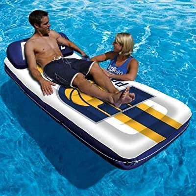 NBA Indiana Pacers Giant Pool Mattress From Poolmaster 2 NBA Indiana Pacers Giant Pool Mattress From Poolmaster - Image 2