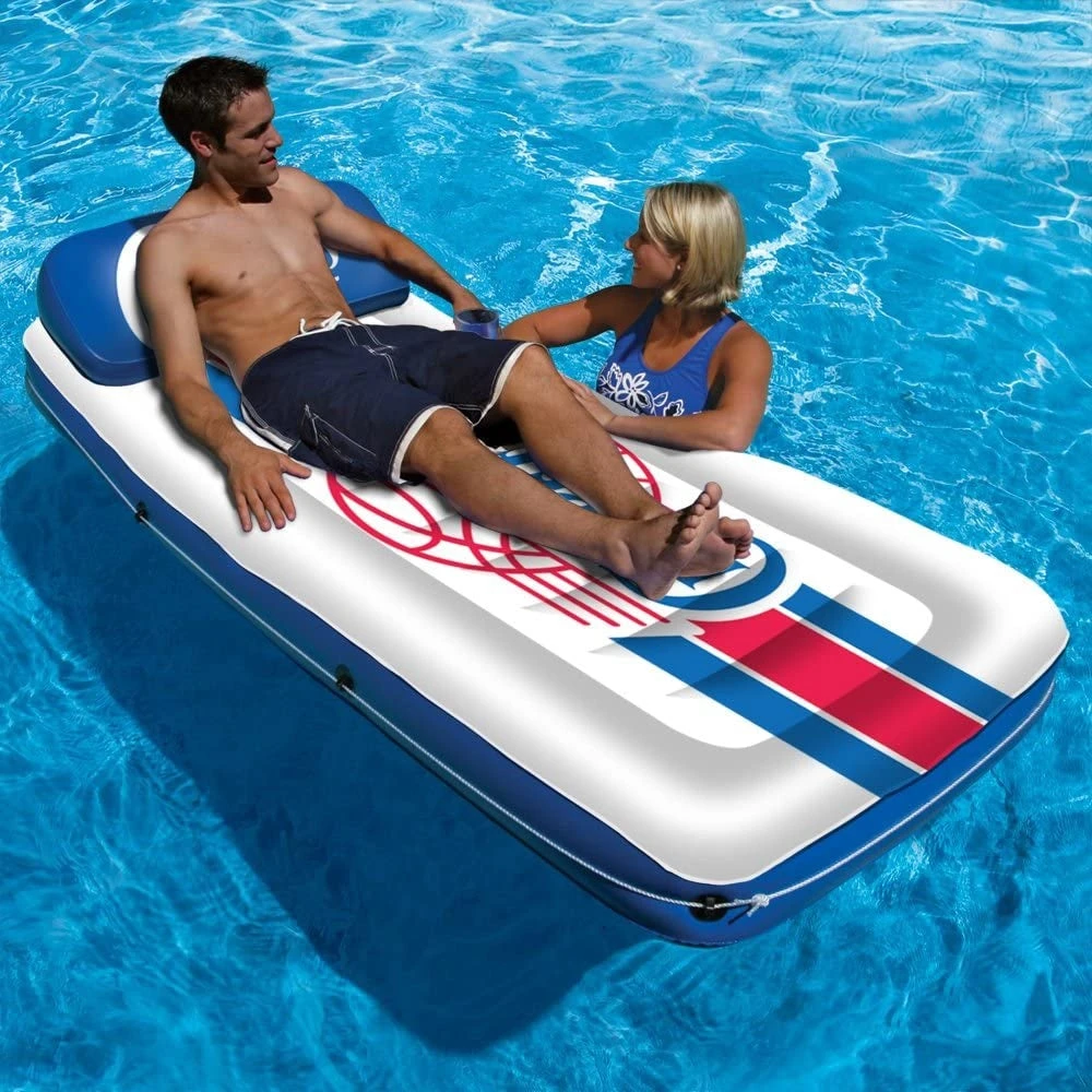 NBA Los Angeles Clippers Giant Pool Mattress From Poolmaster 2 NBA Los Angeles Clippers Giant Pool Mattress From Poolmaster - Image 2