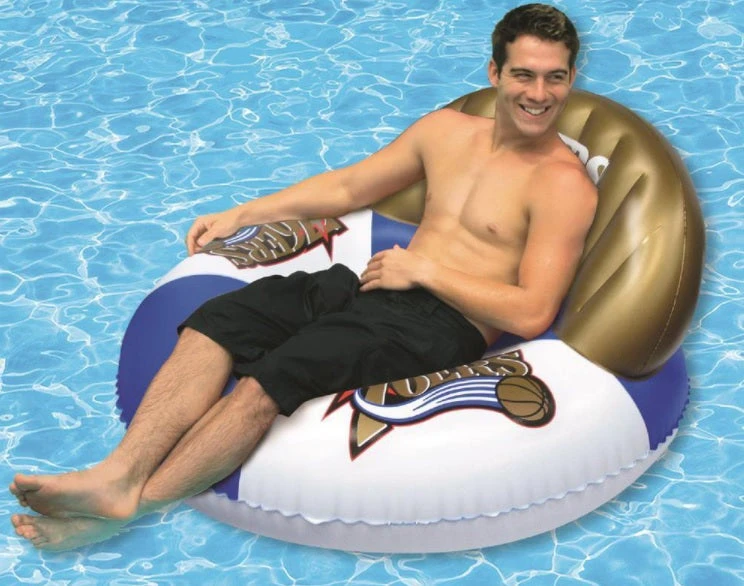 NBA Philadelphia 76ers Luxury Drifter Pool Lounge From Poolmaster 2 NBA Philadelphia 76ers Luxury Drifter Pool Lounge From Poolmaster - Image 2