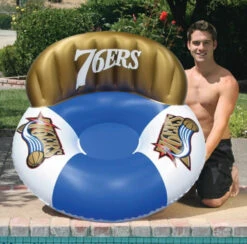 NBA Philadelphia 76ers Luxury Drifter Pool Lounge From Poolmaster