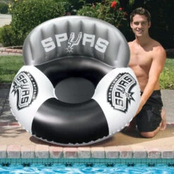 NBA San Antonio Spurs Luxury Drifter Pool Lounge From Poolmaster