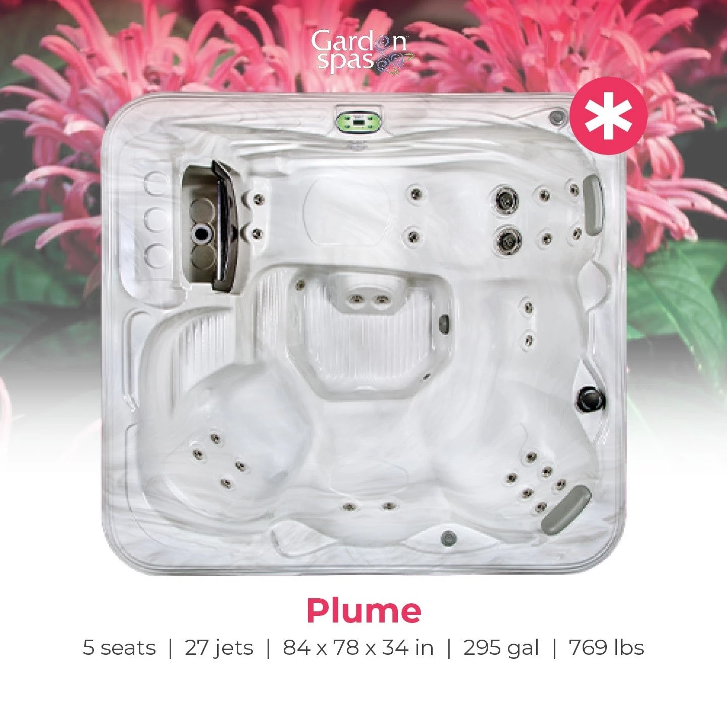 *art Artesian Spas Plume Garden Spas Portable Hot Tub 3 *art Artesian Spas Plume Garden Spas Portable Hot Tub - Image 3