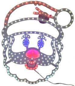 15.5" Singing Santa LED Decoration With Motion Sensor -Courtyard Home Furnishings Store Singing Santa