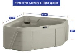 Freeflow Spas Tristar Sport Hot Tub 8 Freeflow Spas Tristar Sport Hot Tub -Courtyard Home Furnishings Store TRISTAR23 3