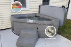 Freeflow Spas Tristar Sport Hot Tub 9 Freeflow Spas Tristar Sport Hot Tub -Courtyard Home Furnishings Store TRISTAR23 4