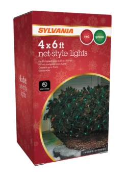 6' X 4' Holiday Wonderland Tangle-Free Net-Style Christmas Lights -Courtyard Home Furnishings Store V48955 57KH 3D scaled