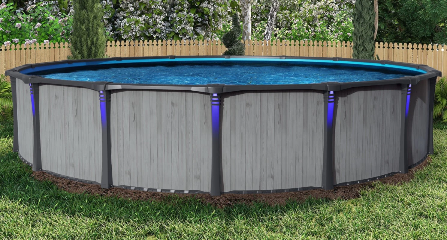 Carvin® Gold Series White Wood 52" Above Ground Swimming Pool 5 Carvin® Gold Series White Wood 52" Above Ground Swimming Pool - Image 5