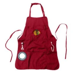 Team Sports America Chicago Blackhawks Grilling Utility Apron -Courtyard Home Furnishings Store b3185d7f5c4f1ebfdf2c9c32622279e0