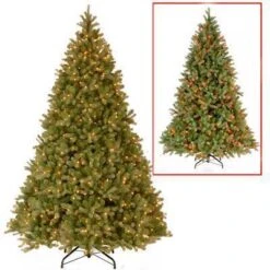 Colorado Fir Dual Color LED PowerConnect™ Pre-Lit Artificial Christmas Tree -Courtyard Home Furnishings Store c027fa42484d5bc6e03132b37d864075